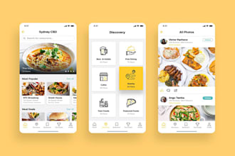 develop courier, food, grocery, and delivery mobile app with flutter