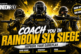 coach you in rainbow six siege and improve your gameplay
