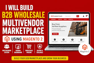 multivendor marketplace website using magento 2 service marketplace website