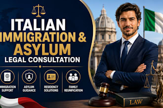 provide expert italian immigration and asylum legal consultation