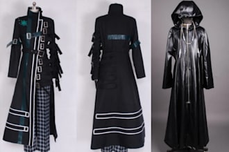 sew custom cosplay costume fashion design fabric anime cloth sewing commission
