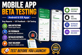 do mobile app beta testing for android and ios apps