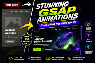 stunning gsap website animations