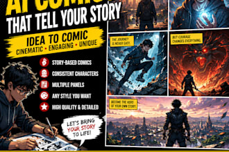 create ai comics and storytelling comic art