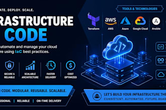build professional website with infra as code