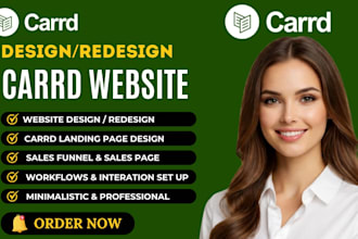 do carrd website design carrd landing page redesign carrd website carrd co