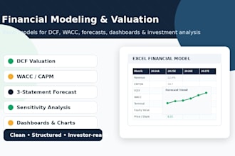 help you build clean and professional finance work in excel