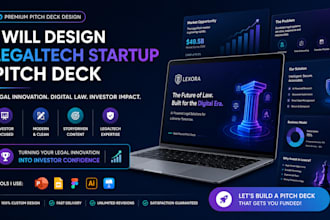 design legaltech startup pitch deck legal innovation digital law vc pitch deck