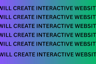 create webflow website static website animated website interactive website
