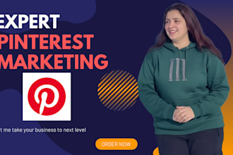 create seo optimized pins,boards as a pinterest marketing manager