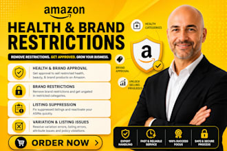 fix amazon health, amazon errors, and amazon brand restrictions