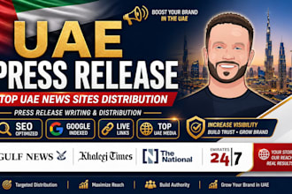 write and distribute your uae press release on top uae news sites