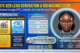 setup and manage highly google ads PPC campaign email marketing flows SEM