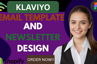 setup klaviyo email design figma to klaviyo newsletter template design
