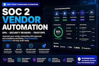 set up your soc 2 vendor contract and dpa automation workflow enterprise saas