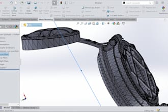 modify stl, step, obj files for 3d printing in solidworks