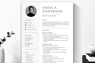 create editable canva resume templates