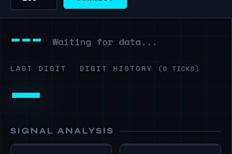 build a deriv synthetic analysis tool with auto trading bot