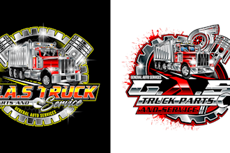 design creative luxury auto repair logo with new concept