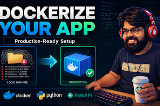 dockerize your python application with docker compose