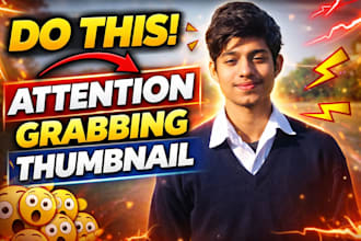 professional youtube thumbnail design for maximum views