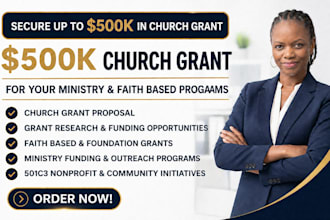 do nonprofit, church and ministry grant proposals to help you secure funding