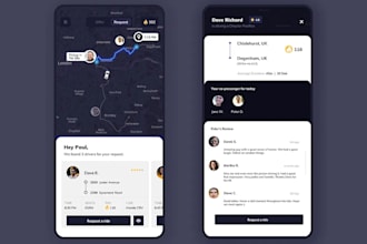 develop taxi booking app, car rental app, carpooling app, car marketplace app