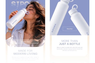 design modern email templates for brands and businesses