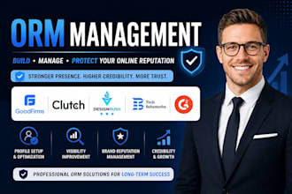 provide ORM management goodfirm clutch designrush management techbehemoth g2