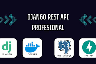 create any rest API with django