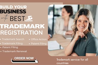 do trademark search and registration for USA UK eu and canada