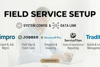 setup simpro jobber housecall pro servicetitan tradify and fieldpulse