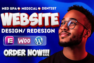 design best medical , doctor, plastic surgery, med spa website with SEO