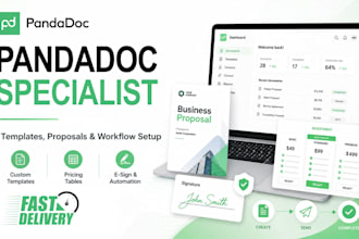 create a professional pandadoc docusign proposal template