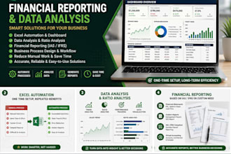 do financial data analysis,reporting, erp process consulting