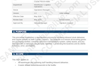 write professional sops and operations manuals for your business