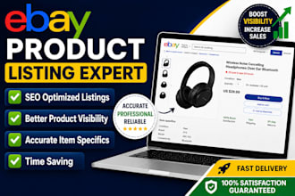 create SEO optimized ebay product listings