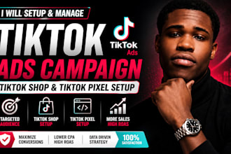 setup tiktok ads campaign, tiktok shop and tiktok pixel