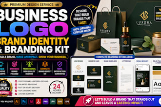 design business logo,brand identity and branding kit