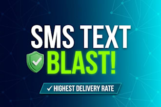 do bulk SMS text blast campaigns with a2p compliance