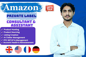 be your expert amazon fba consultant and account manager