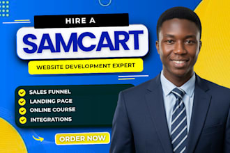 samcart, systeme io, katra, simvoly, thrivecart, leapages, samcart landing page