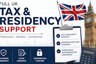 provide uk tax and residency advice