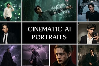 create professional ai character art or portraits for you