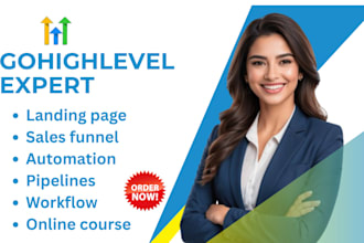 build gohighlevel sales funnel email marketing ghl automation setup