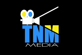 create a professional news agency logo design