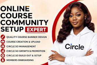 setup circle so community circle so website specialist circle so online manager