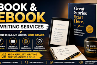 ghostwrite or write book and ebooks on personal finance, investing and budgeting