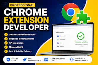 develop custom chrome extensions