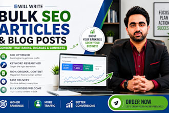 write bulk SEO articles and bulk blog posts, content writing